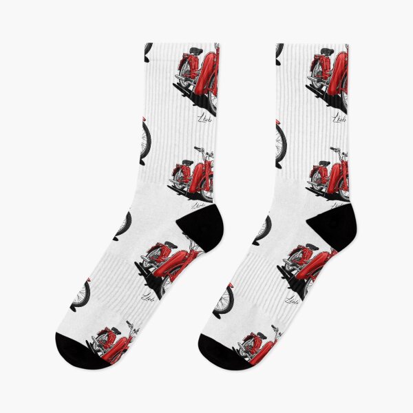 Item preview, Vintage red scooter - artwork designed and sold by Lksrkr.