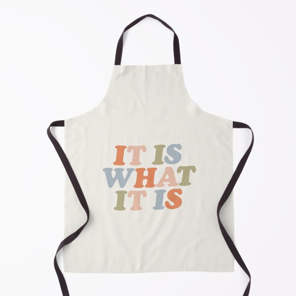 Item preview, It Is What It Is green peach pink orange designed and sold by MotivatedType.