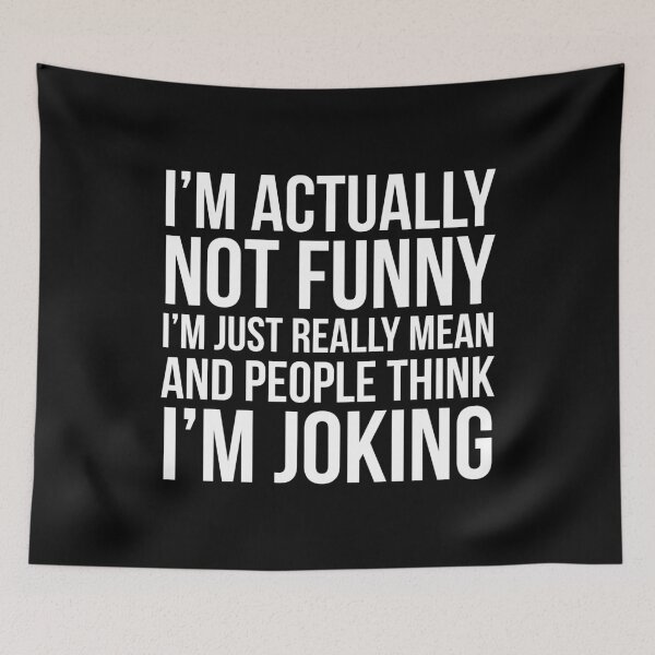 Item preview, I'm Actually Not Funny designed and sold by evokearo.
