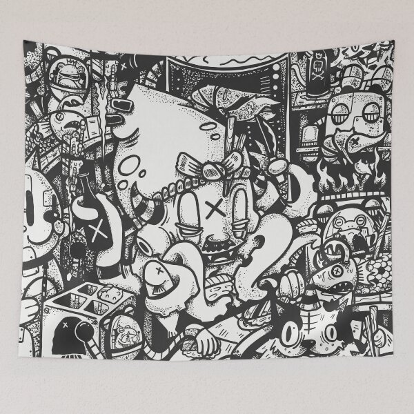Item preview, Crazy art designed and sold by NikolayNekrylov.