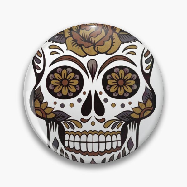 Item preview, Retro Candy Skull designed and sold by ElectricHamster.