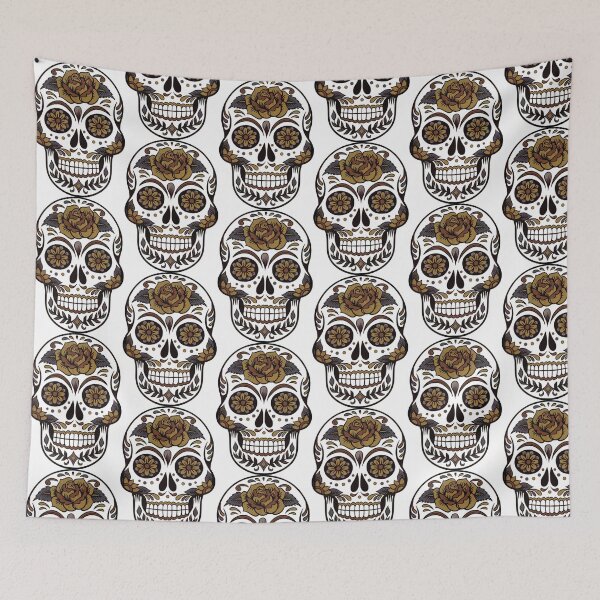 Item preview, Retro Candy Skull designed and sold by ElectricHamster.