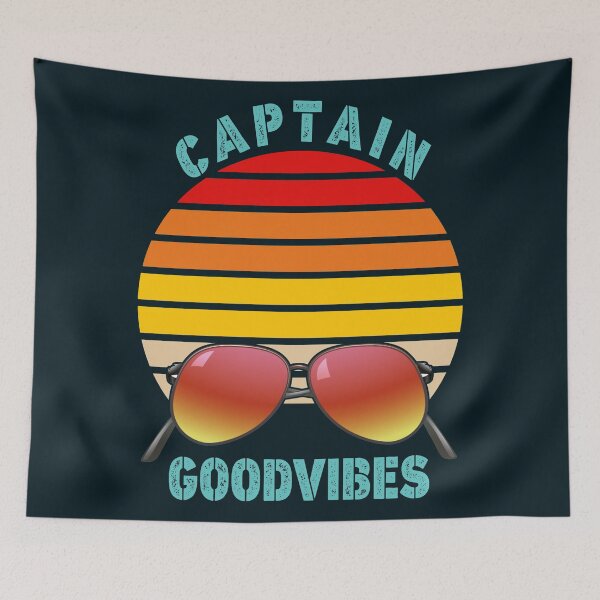 Item preview, Captain goodvibes is here designed and sold by SidTastic .