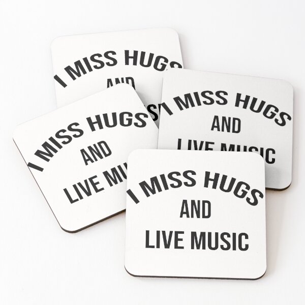 Item preview, I Miss Hugs And Live Music designed and sold by Azhastor.