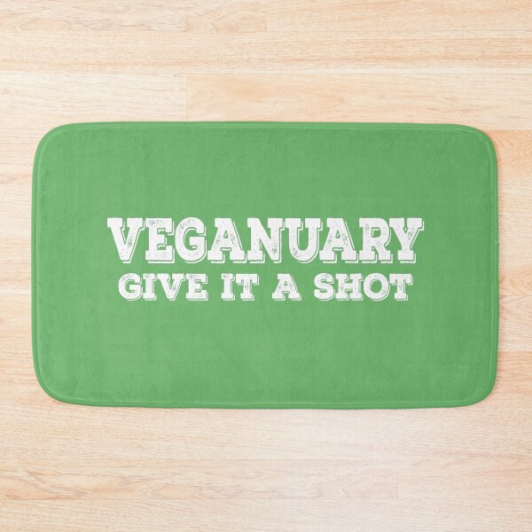 Item preview, Veganuary Give it a shot designed and sold by MariusMunteanu.