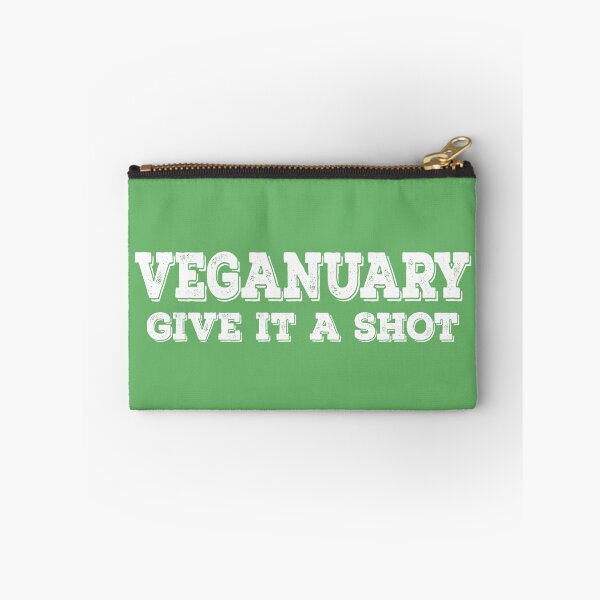 Item preview, Veganuary Give it a shot designed and sold by MariusMunteanu.