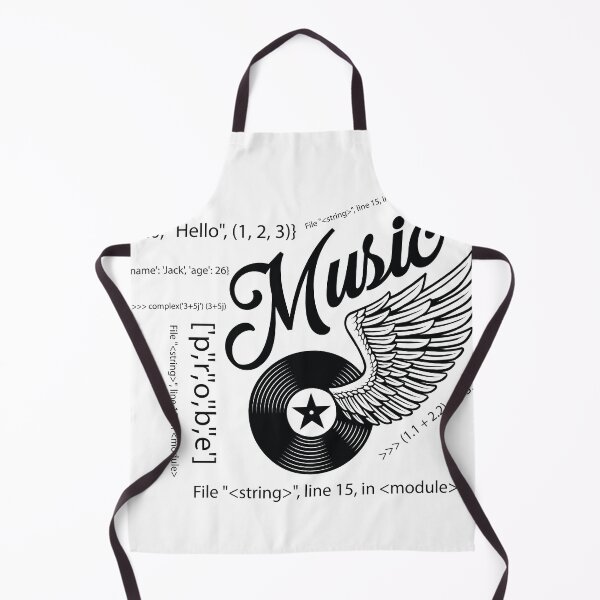 Item preview, Music programming tee designed and sold by DevMetal.