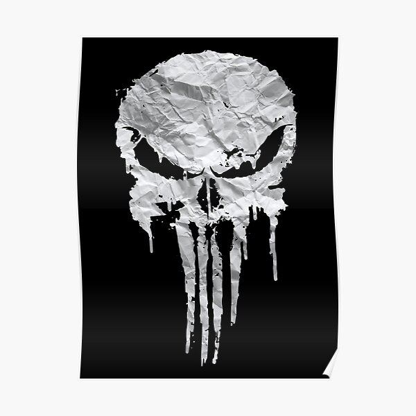 Punisher Skull Posters for Sale | Redbubble