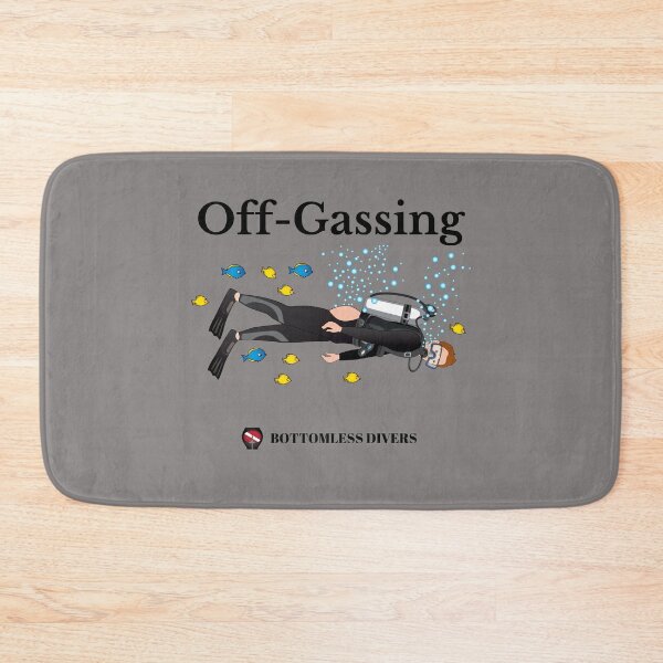 Item preview, Off-Gassing Scuba Diver with Black Font designed and sold by BottomlessDiver.