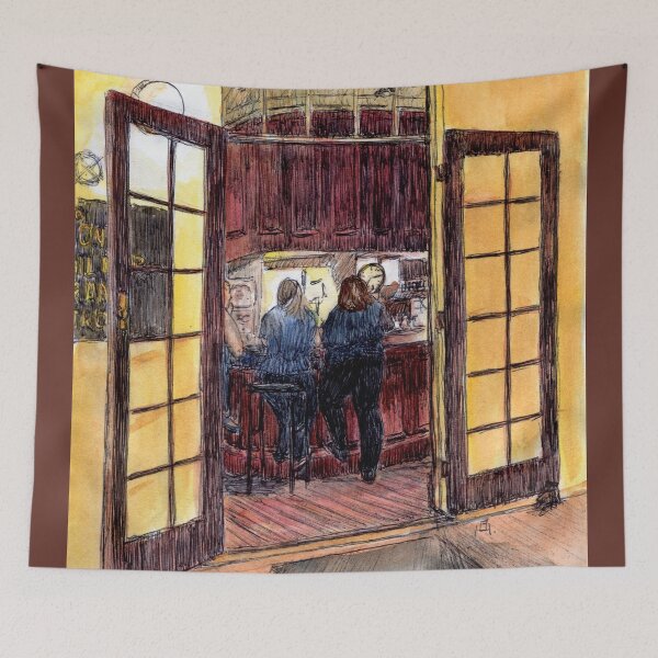 Item preview, Australian Scene - Castle Hotel - York, WA, Aus. designed and sold by Anne Huth.