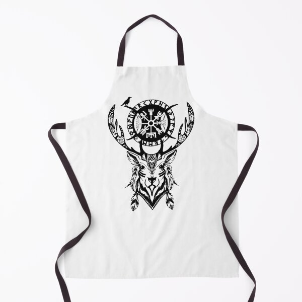 Item preview, Norse Viking Stag Mandala designed and sold by natwatson84.