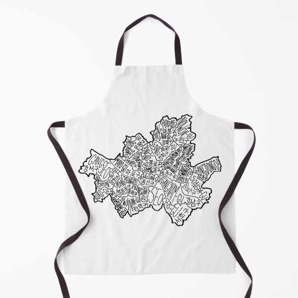 Item preview, Map of Seoul (English/Korean) designed and sold by Calen Picard-Carroll.