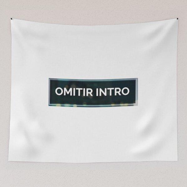 Item preview, Omitir intro - Skip intro in Spanish designed and sold by BessieMoo.