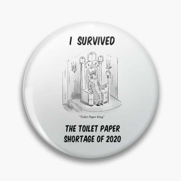Item preview, Toilet Paper King 2020 designed and sold by DVArts.