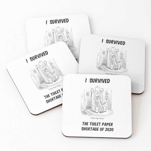 Item preview, Toilet Paper King 2020 designed and sold by DVArts.