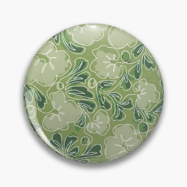 Item preview, Green Violets Continuous Line Drawing designed and sold by JaanaHalme.