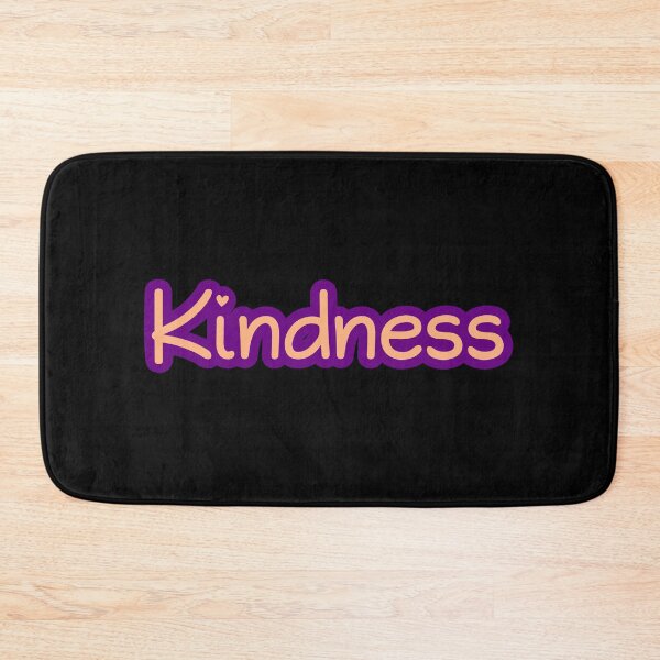 Item preview, KIndness Word Typography  Pink and Purple designed and sold by LoveLifeRandom.