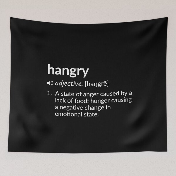 Item preview, Funny Definition: Hangry designed and sold by T-ShirtGuy.