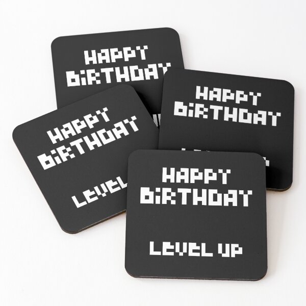 Item preview, HAPPY BIRTH DAY LEVEL UP GAMER designed and sold by 30-Merch.