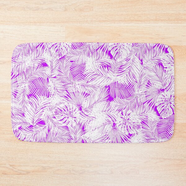 Item preview, purple tropical leaf pattern designed and sold by OMdesigns93.