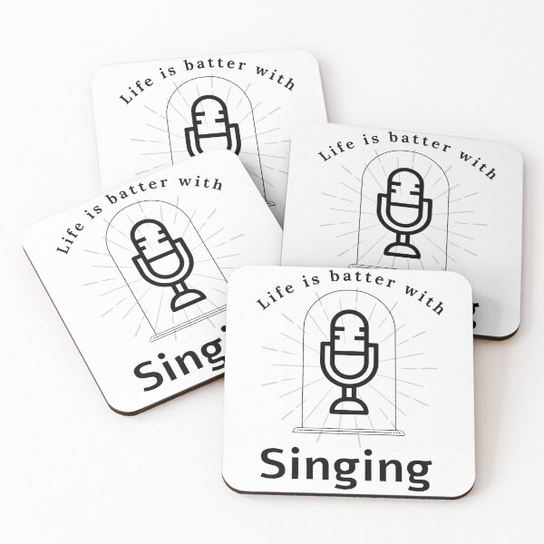 Item preview, Life Is Better With Singing designed and sold by Faizacreations.