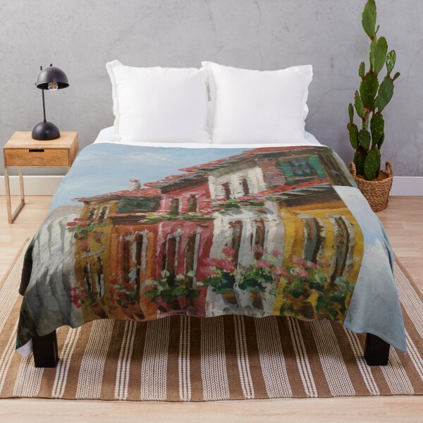 Item preview, Acrylic-painted houses Venice designed and sold by ApreggioDicho.