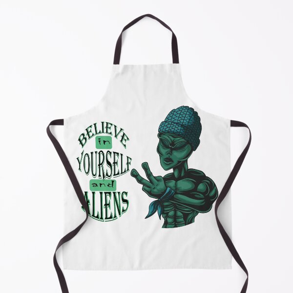 Item preview, BELIEVE IN YOURSELF AND ALIENS T-SHIRT designed and sold by delpro.