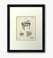 Piano-1937 Framed Print