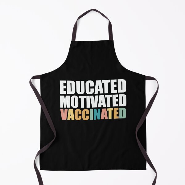 Item preview, Educated Motivated Vaccinated designed and sold by happy gift art.
