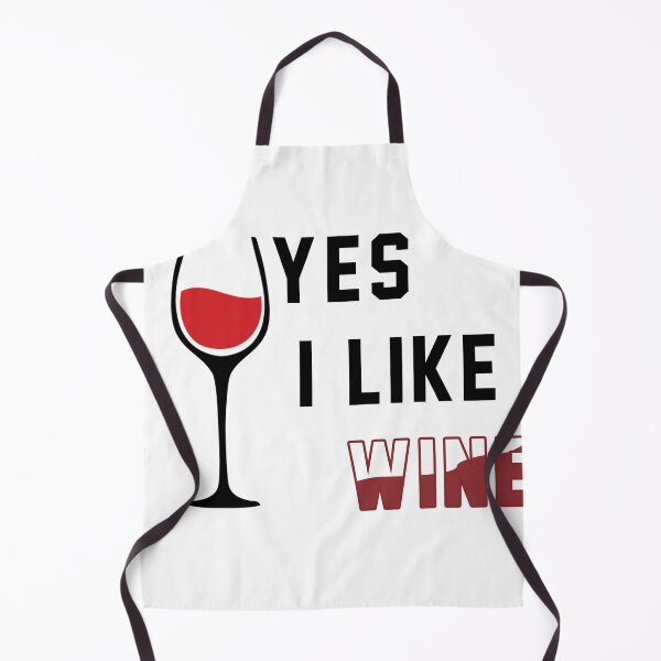 Item preview, YES I LIKE WINE / Ja, ich mag Wein designed and sold by Pro tees.