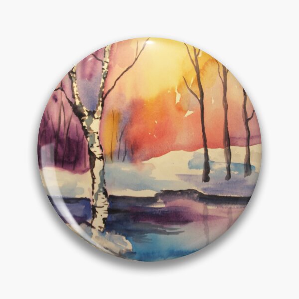 Item preview, Lone Winter Birch designed and sold by CanvasandSoul.