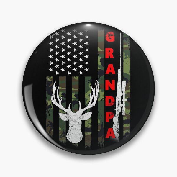 Item preview, Grandpa Deer Hunting American Camouflage, Gift for Hunting Lovers designed and sold by Space Art.