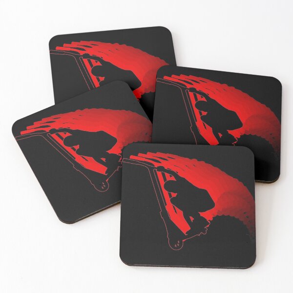 Item preview, Freestyle stunt scooter rider Deck Grab in red designed and sold by xtrancer.