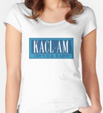 KACL AM - Frasier Kran, 780, Seattle Tailliertes Rundhals-Shirt