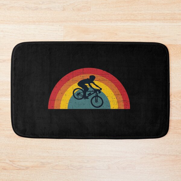 Item preview, Mountain Biker - Vintage Half Circle Sunset designed and sold by HeatherPore.