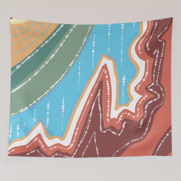 Item preview, Nature Colors Series - The River of the Desert Mountains designed and sold by emm-j.