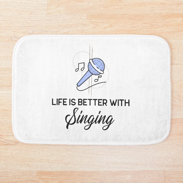 Item preview, Life Is Better With Singing designed and sold by Faizacreations.