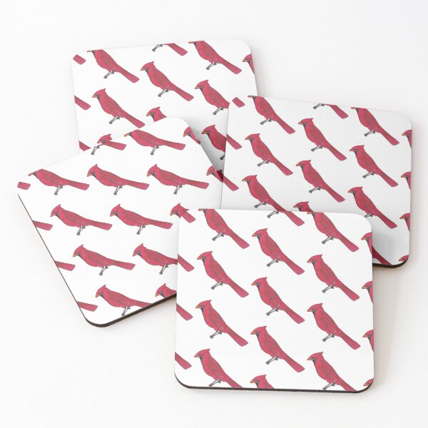 Item preview, Northern Cardinal bird illustration designed and sold by TheWaterBirds.