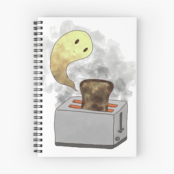 Item preview, Burnt Toast Ghost designed and sold by GrousyGirl.