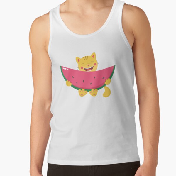 Funny cat Tank Top