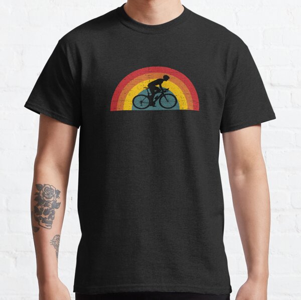 Item preview, Cycling Gravel Biking - Vintage Half Circle Sunset designed and sold by HeatherPore.