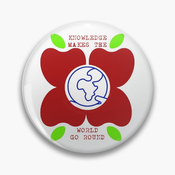 Item preview, Knowledge Makes The World Go Round designed and sold by TeachUrb.