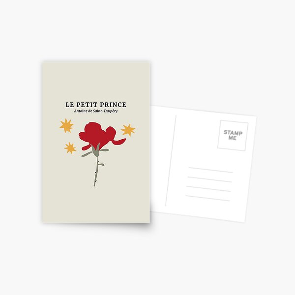 Item preview, Le Petit Prince - Rose and Stars designed and sold by LaCianfe.