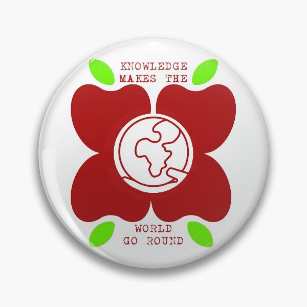 Item preview, Knowledge Makes The World Go Round designed and sold by TeachUrb.