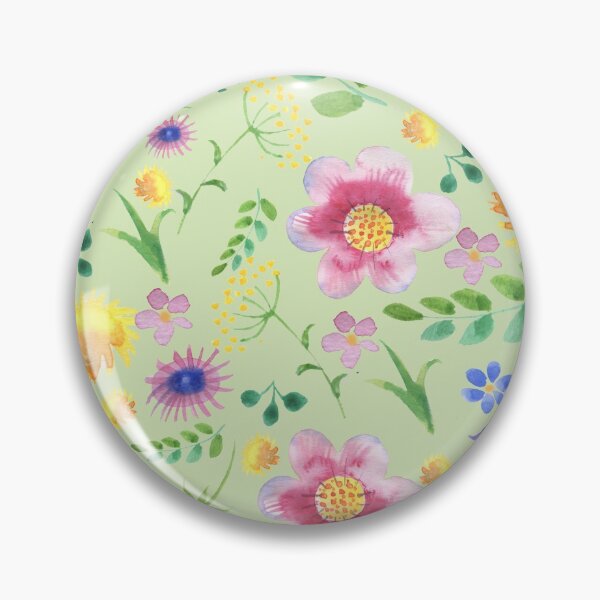 Item preview, watercolor decorative flowers designed and sold by sonaadalian.