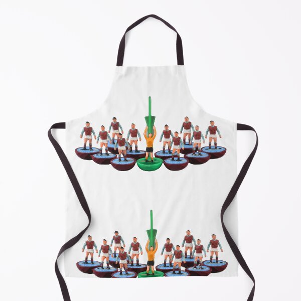 Item preview, West Ham / Aston Villa / Burnley retro subbuteo football team designed and sold by Subsnapper 73.