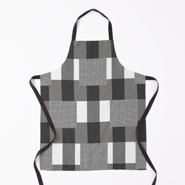 Item preview, Black and White Plaid (look closely) Buffalo Check designed and sold by CONTRAPINK.