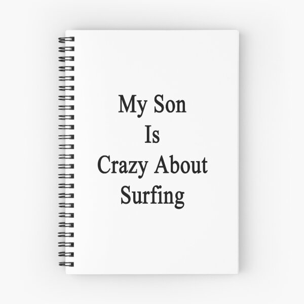 Artikelvorschau, Mein Sohn ist verrückt nach Surfen entworfen und verkauft von supernova23.