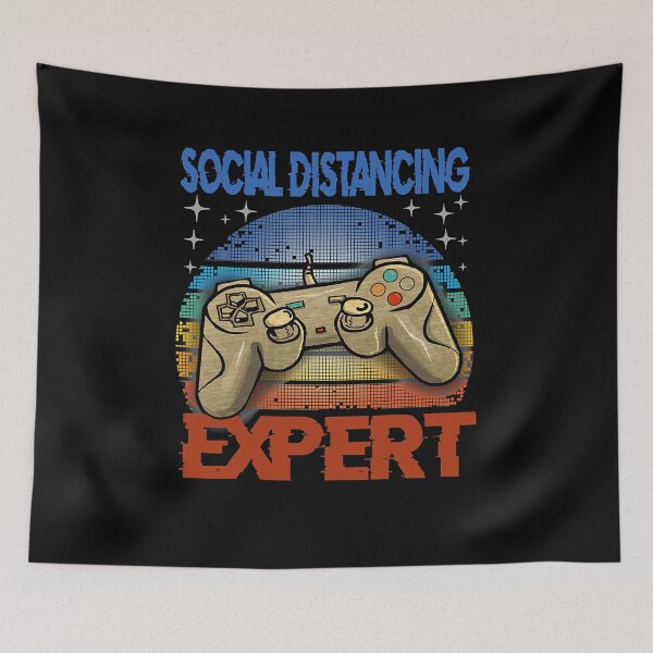 Item preview, Social Distancing Expert Gaming Video Gamer Boys Men Gift designed and sold by Shannon41.