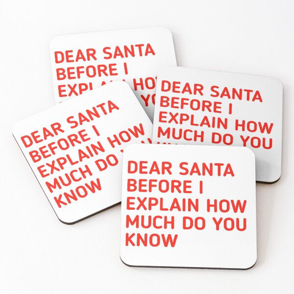 Item preview, Querido Santa, antes de explicar cuánto sabes designed and sold by Trendy Design.